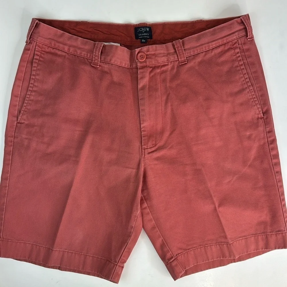 J Crew Gramercy Men’s 9” Shorts Washed Cotton Chinos